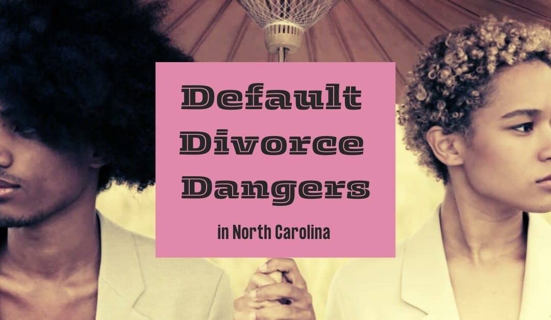 default divorce