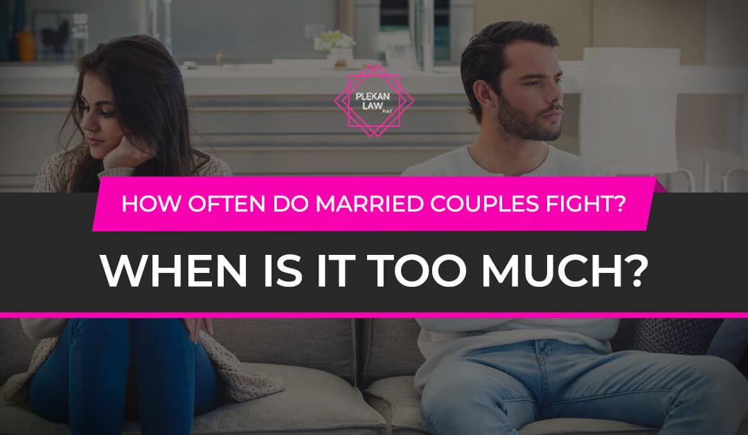 How Often Do Married Couples Fight