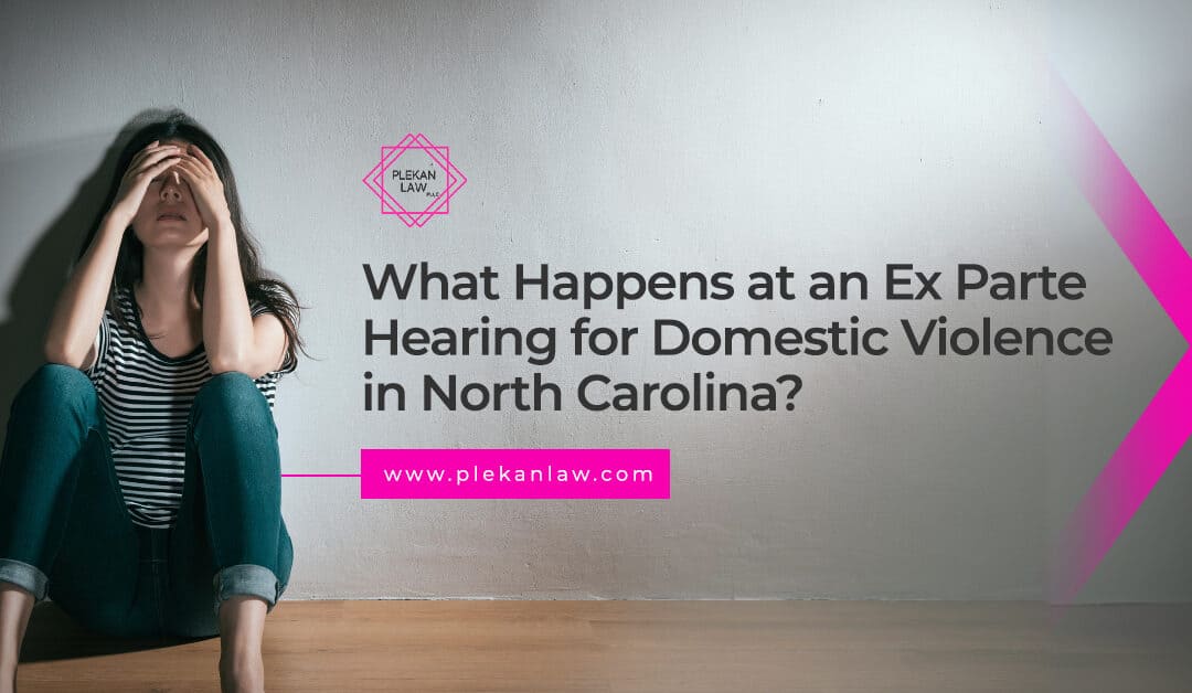 What Happens at an Ex Parte Hearing for Domestic Violence?